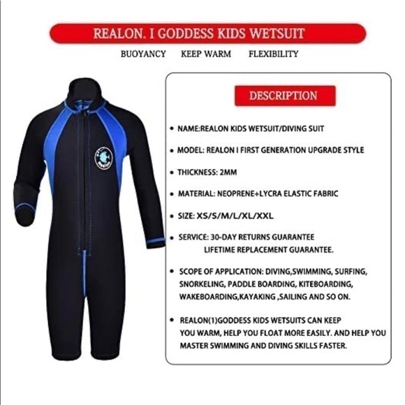 Wetsuit CHILD’S NEW - Picture 11 of 12